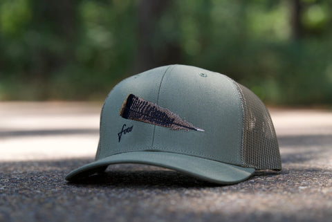 Mesh Back - Turkey Feather