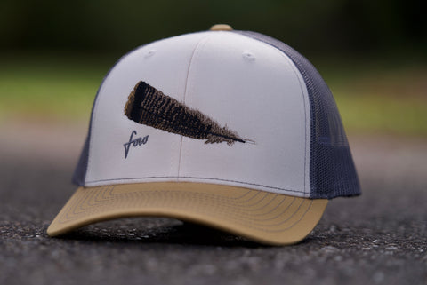 Mesh Back - Turkey Feather