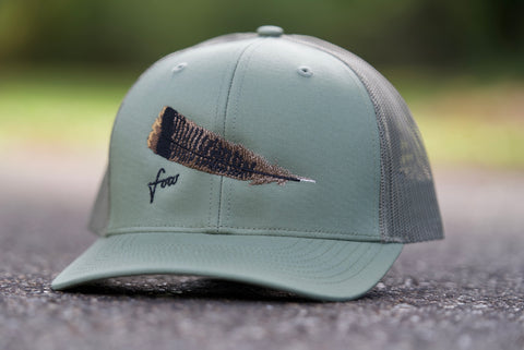 Mesh Back - Turkey Feather