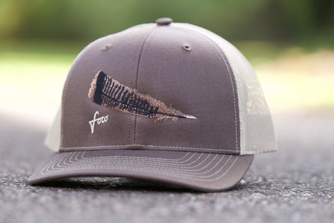 Mesh Back - Turkey Feather