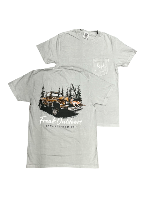 Buck In A Truck - Pocket Tee (3 Colors)