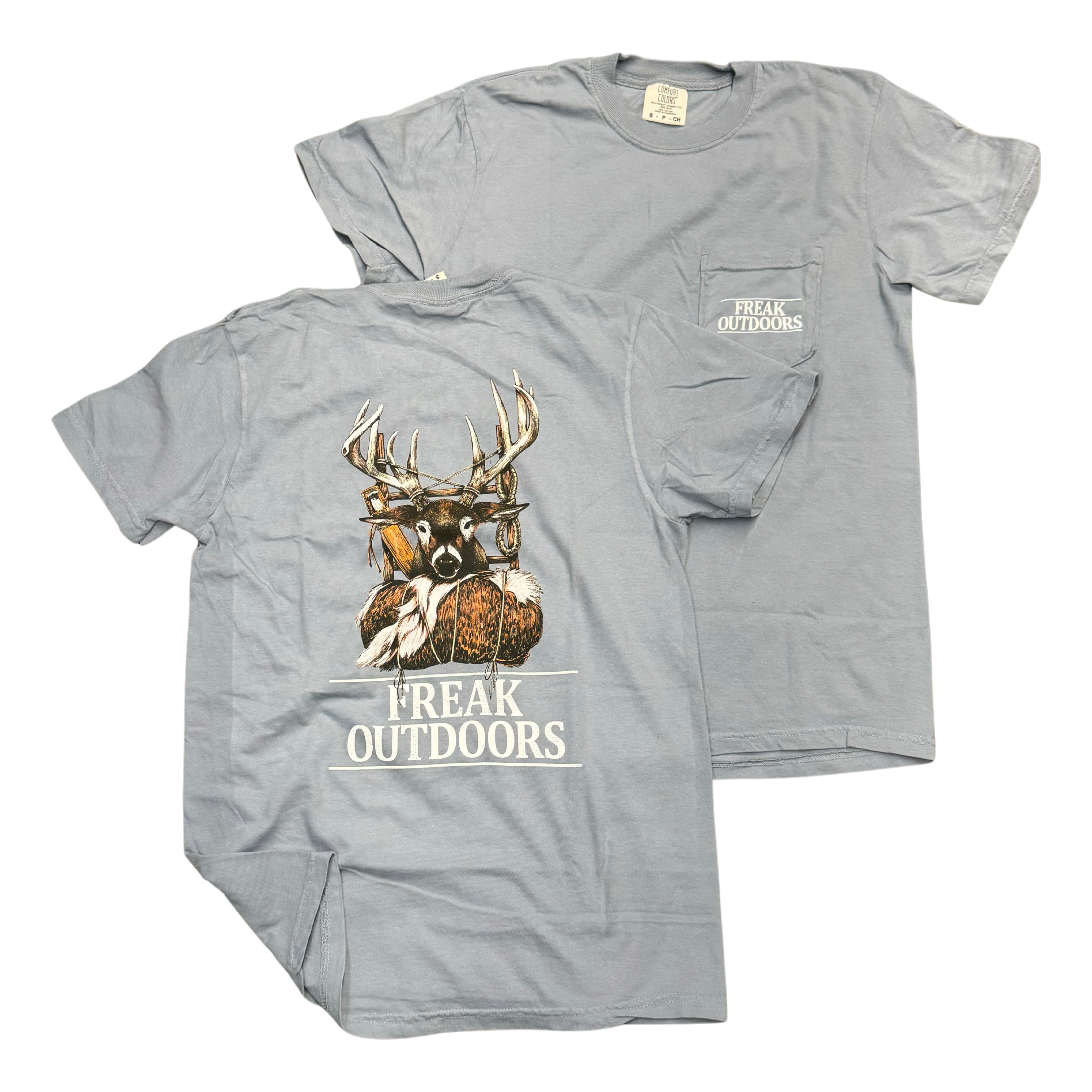 トップス COMFY OUTDOOR GARMENTOCTA SHELL TEE Pack Out - Pocket Tee (3 options) – Freak Outdoors