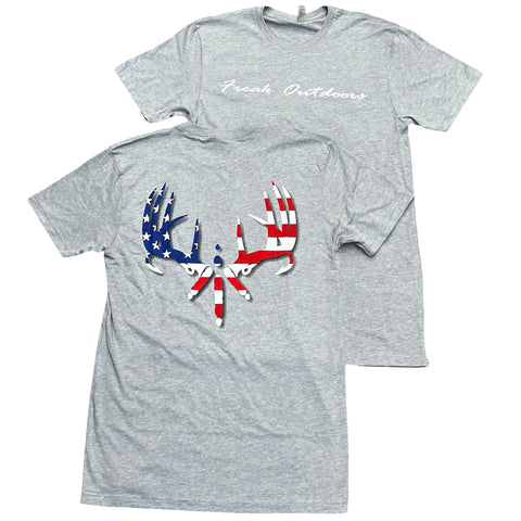 American Flag Logo Tee