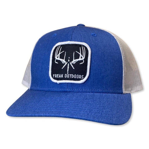 Black Twill Logo Patch Snapback (4 Color Options) - Freak Outdoors